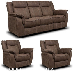 Recliner sofa set